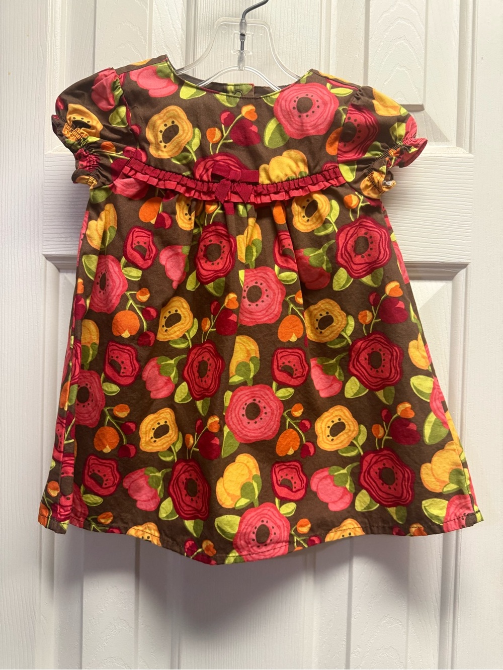 Gymboree dress floral sz 6-12M EUC